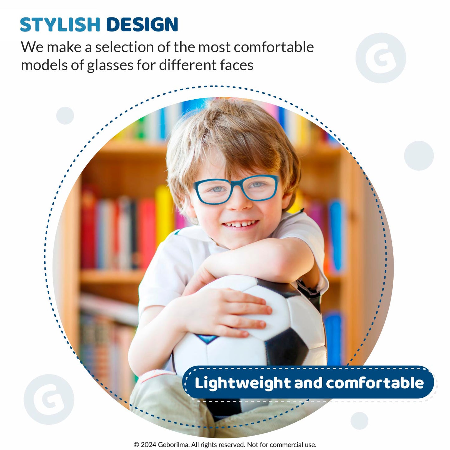 Kids Glasses Optical Frames 44-15-120 1203 Navy