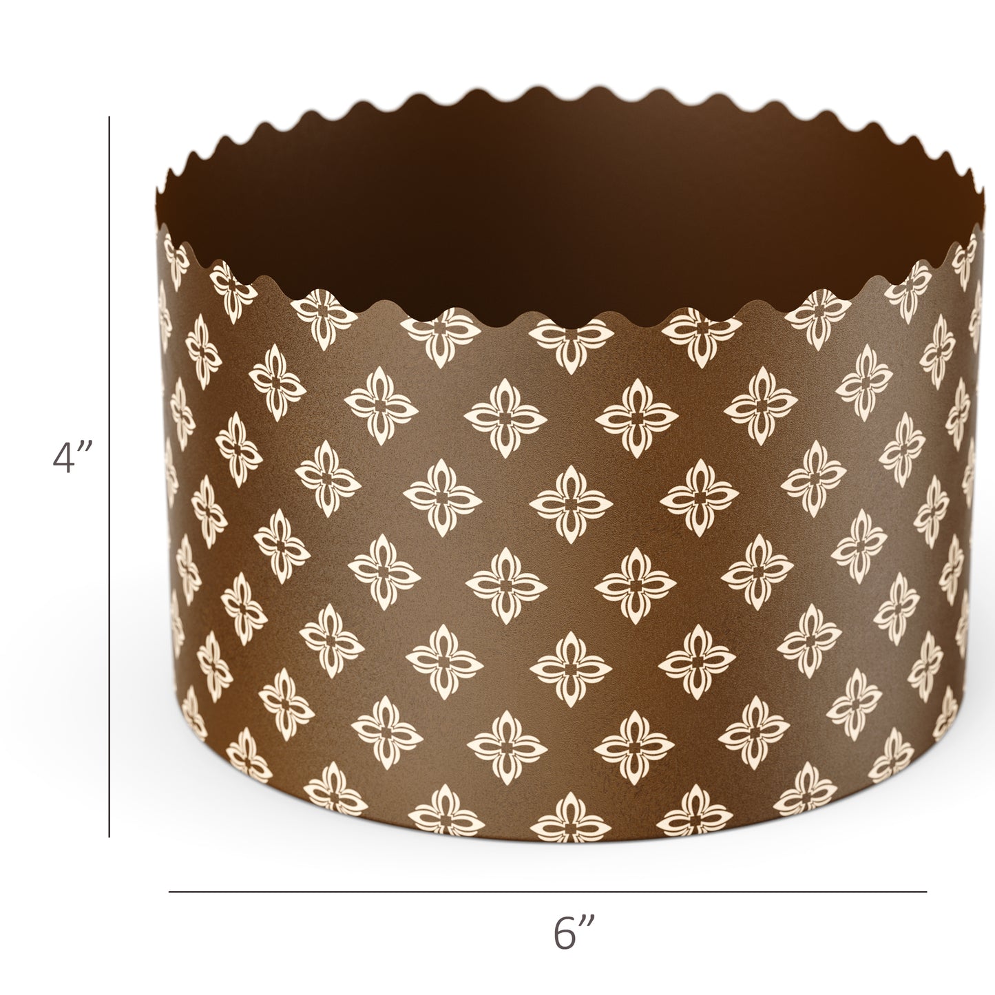 Panettone Paper Mold Large 6 PACK