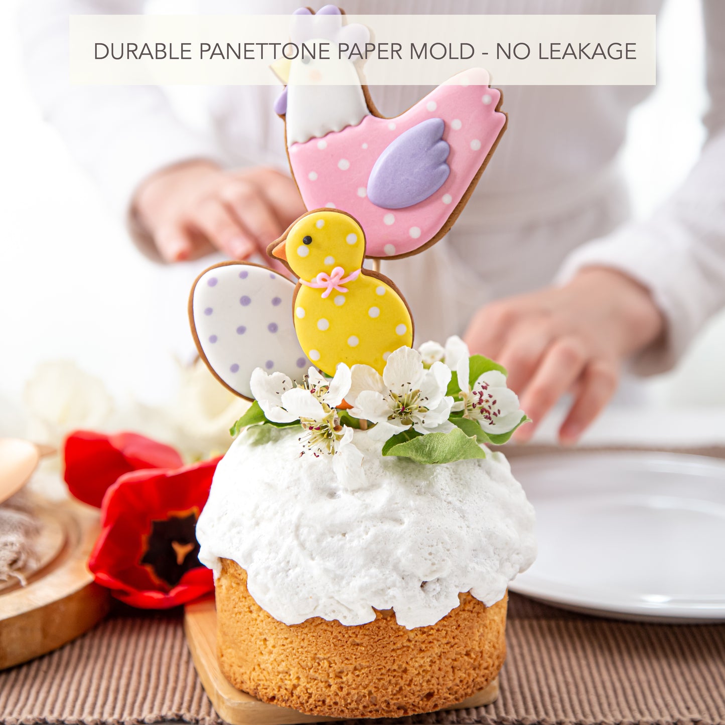 Panettone Paper Mold Large 6 PACK